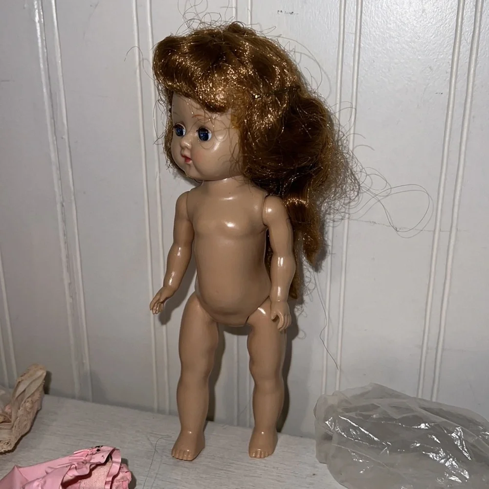 Vintage 50’s Ginny doll clothes and accessories light brunette